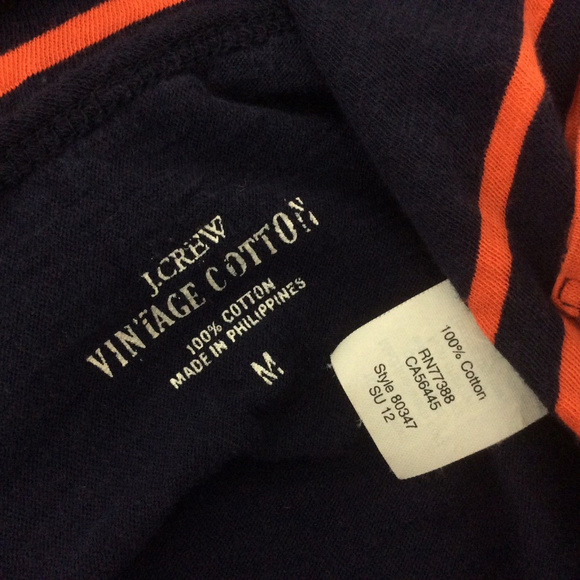 XSOLDX J Crew Vintage Cotton Striped Tank - Picture 5 of 6